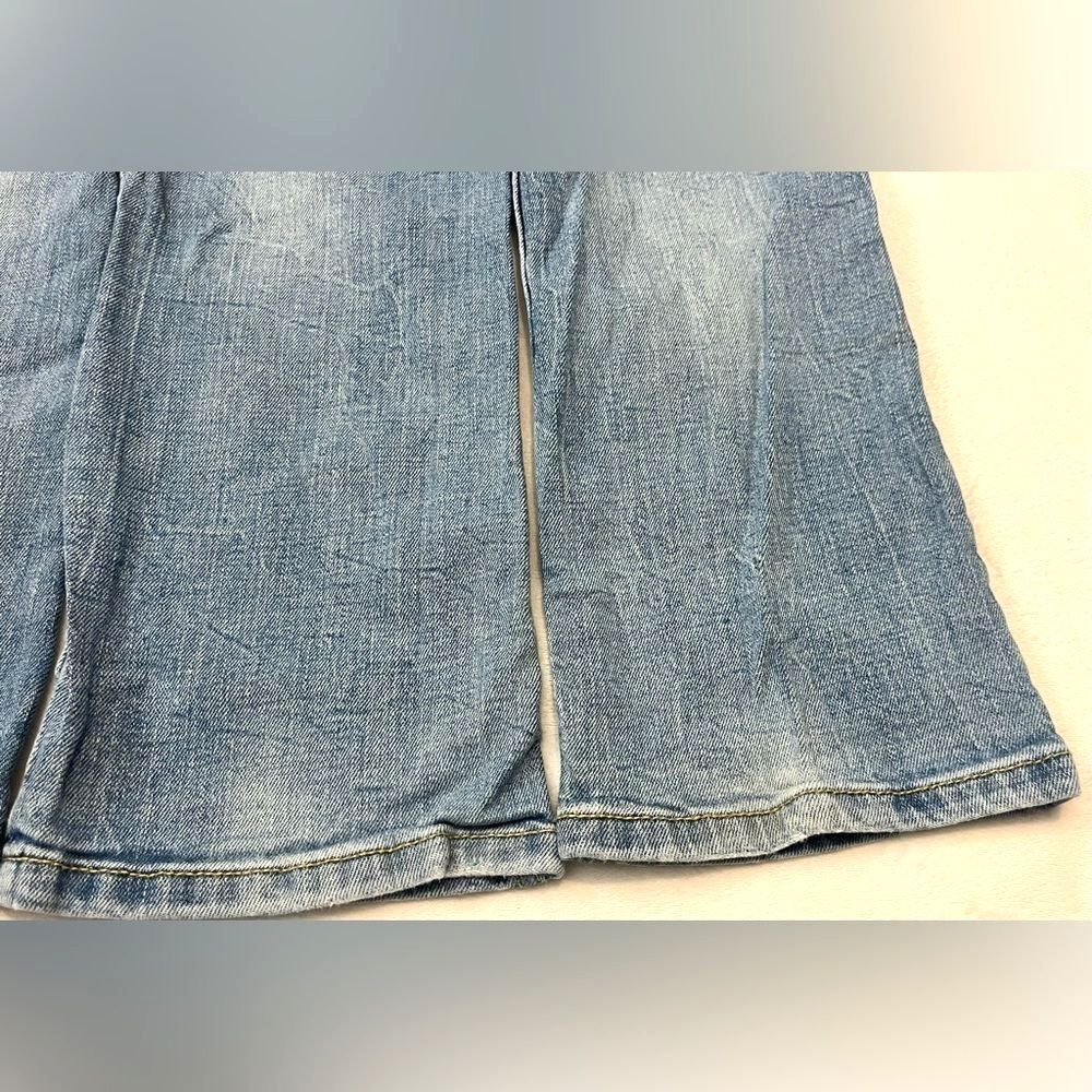 Cat & Jack (2 Pairs) Light Blue Straight Jeans Size 12 Adjustable Waistband - Picture 13 of 15